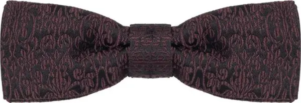 Black Silk Bowtie