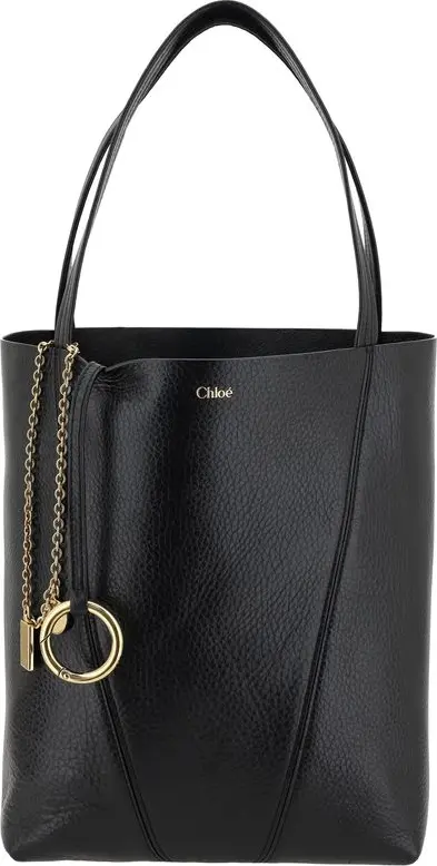 Black Calf Leather Bos Taurus Shoulder Bag