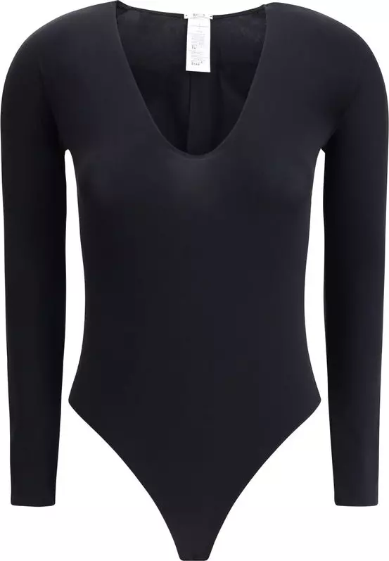Black Polyamide Bodysuit