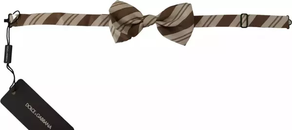 Multicolor Patterned Adjustable Neck Bow Tie Men