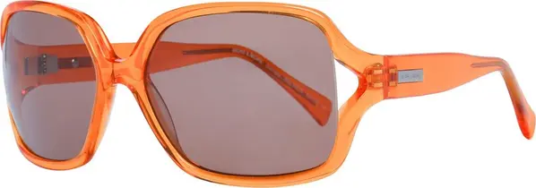 Orange Plastic Sunglasses