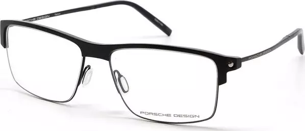 Black Metal Glasses (Frames)