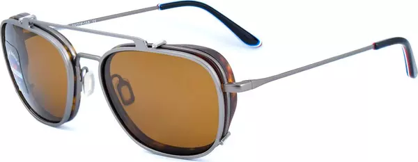 Brown Stainless Steel Glasses (Frames)