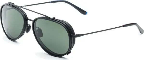 Black Stainless Steel Glasses (Frames)