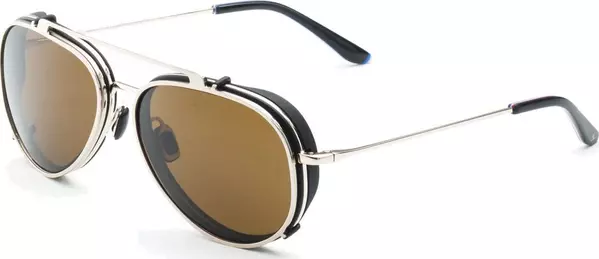 Brown Stainless Steel Glasses (Frames)