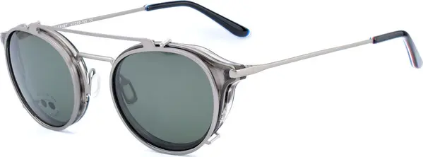 Gray Stainless Steel Glasses (Frames)