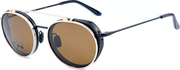 Black Stainless Steel Glasses (Frames)