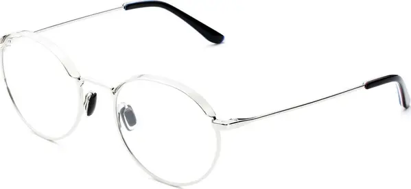 White Stainless Steel Glasses (Frames)