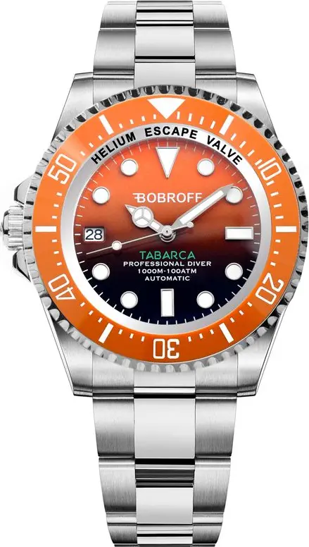 Silver Stainless Steel Sport Watch