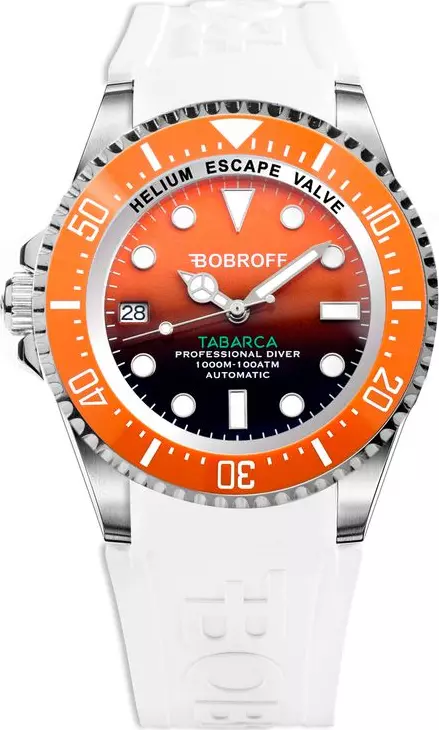 White Rubber Sport Watch