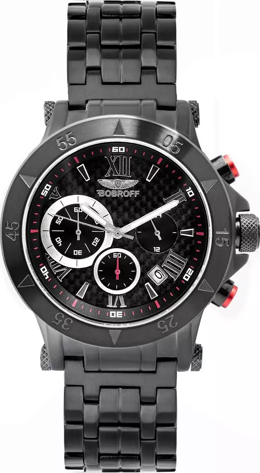 Black Stainless Steel Dress Watch