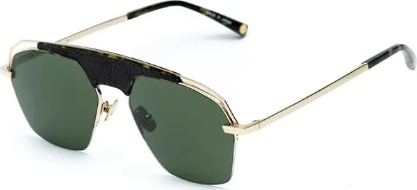 Gold Titanium Sunglasses