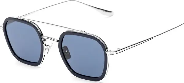 Blue Titanium Sunglasses