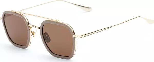 Gold Titanium Sunglasses