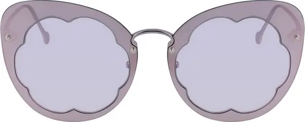 Purple Metal Sunglasses