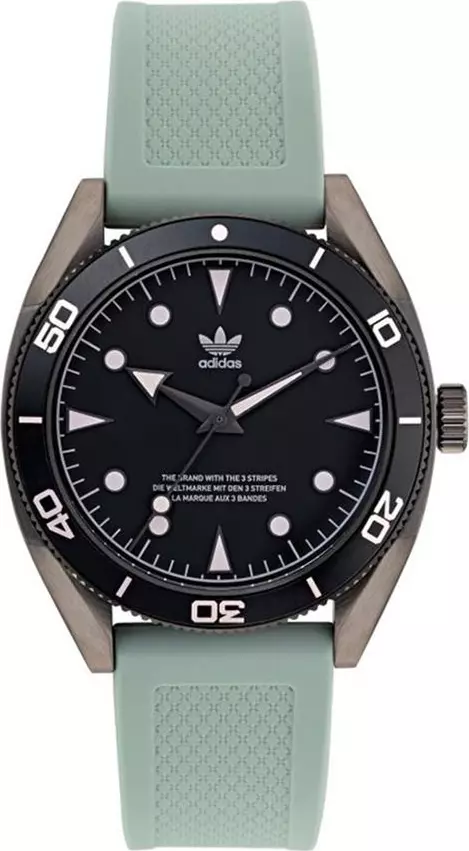 Bicolor Synthetic Sport Watch