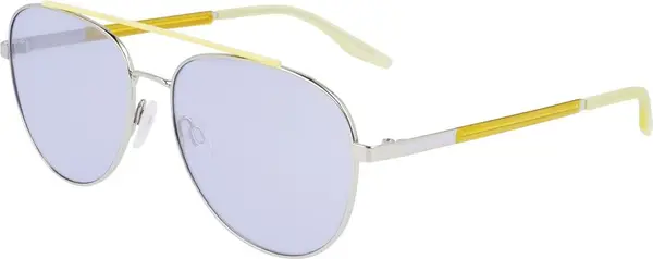 Silver Metal Sunglasses