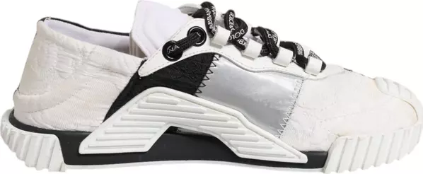 White Black NS1 Low Top Sneakers Shoes
