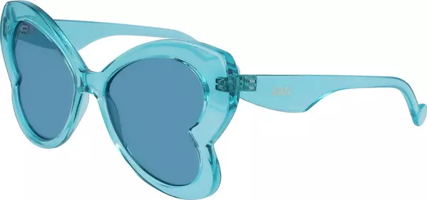 Blue Injected Sunglasses