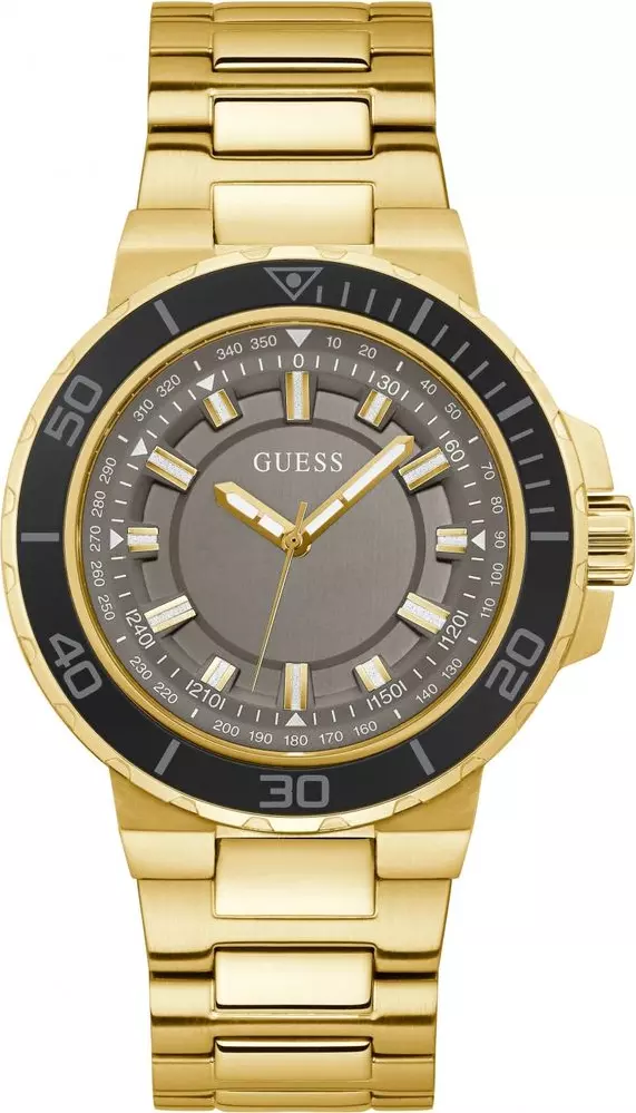 Gold Stainless Steel Dress Watch