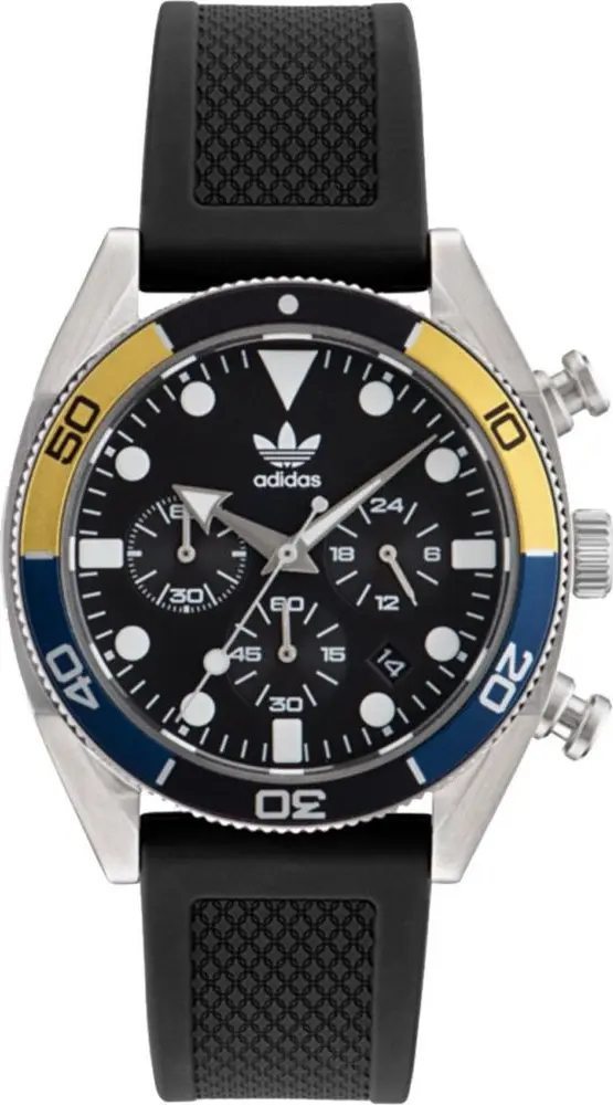 Black Synthetic Sport Watch
