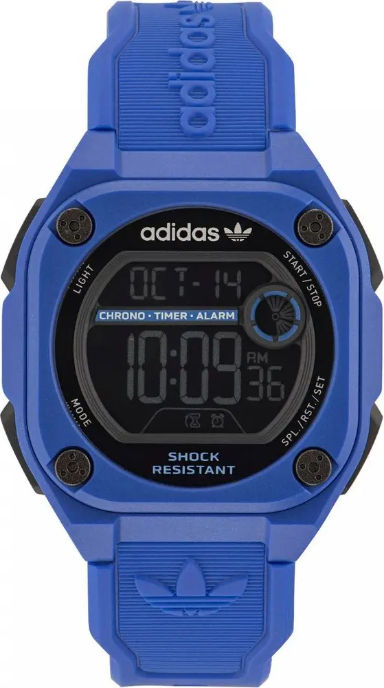 Blue Synthetic Digital Watch