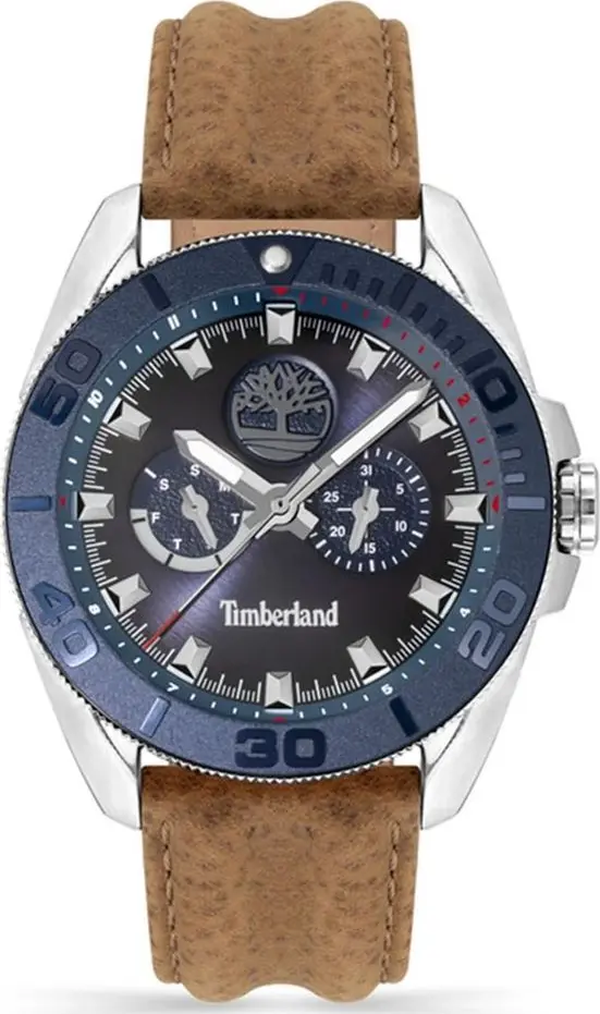 Brown Leather Dress Watch