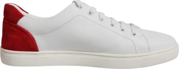 White Suede Leather Low Top Sneakers Shoes