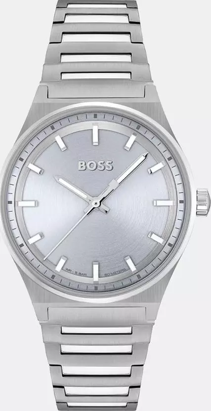 Silver Stainless Steel Dress Watch