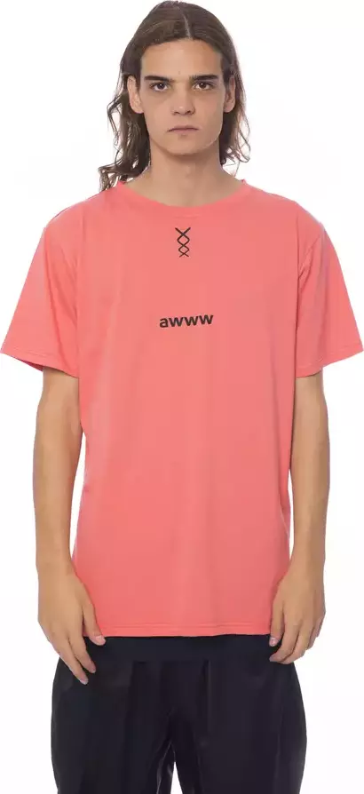 "Multicolor Cotton Men T-Shirt"