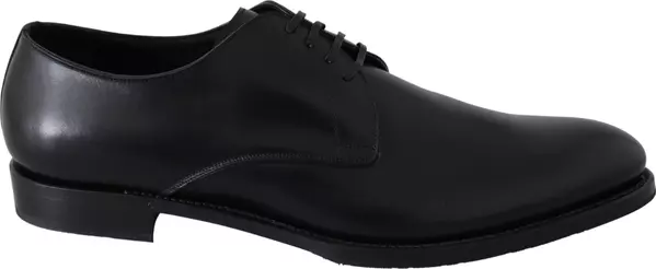 Black Leather SARTORIA Hand Made Shoes