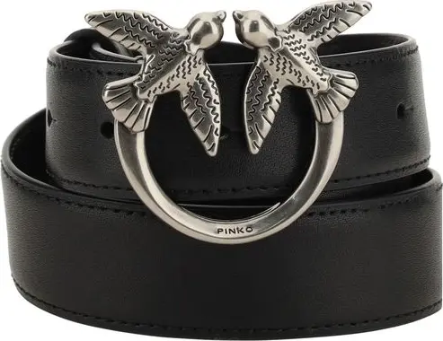 Black Calf Leather Bos Taurus Regular Belt
