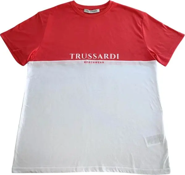 White Polyester Men T-Shirt