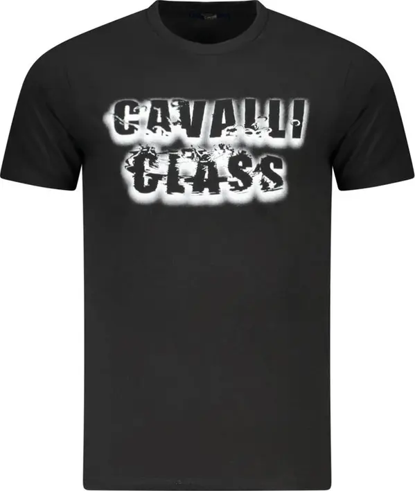 Black Cotton Mens T-Shirt