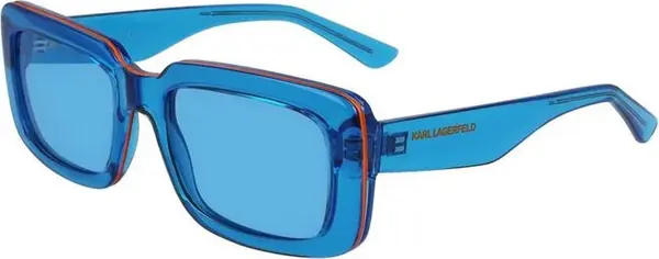 Blue Injected Sunglasses