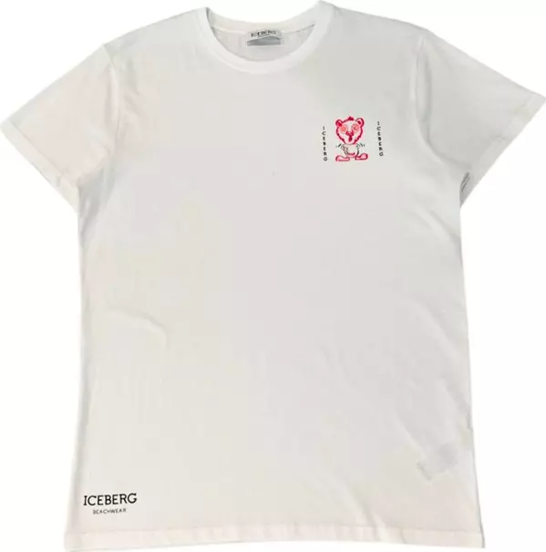 White Cotton Men T-Shirt