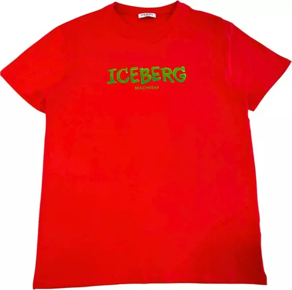Red Cotton Men T-Shirt