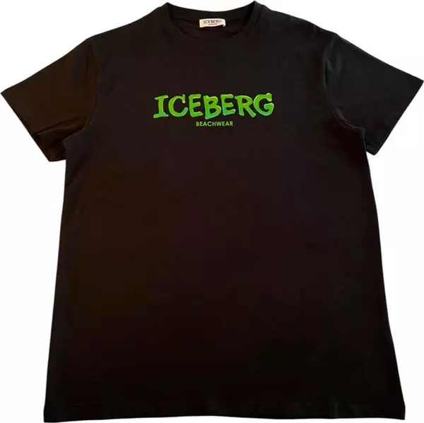 Black Cotton Men T-Shirt