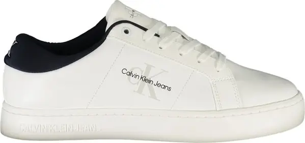 Bianco Polyurethane Men Sneaker
