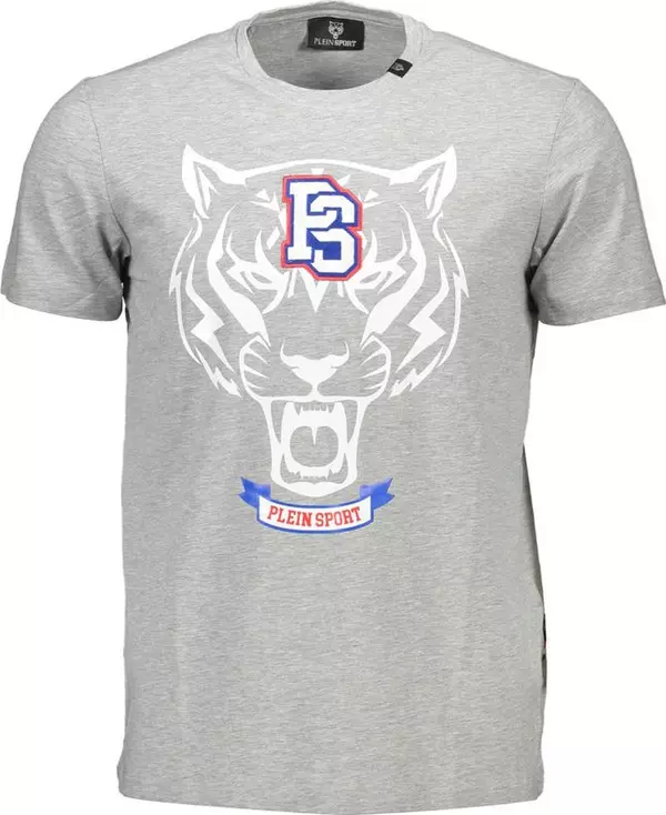 Grigio Cotton Men T-Shirt