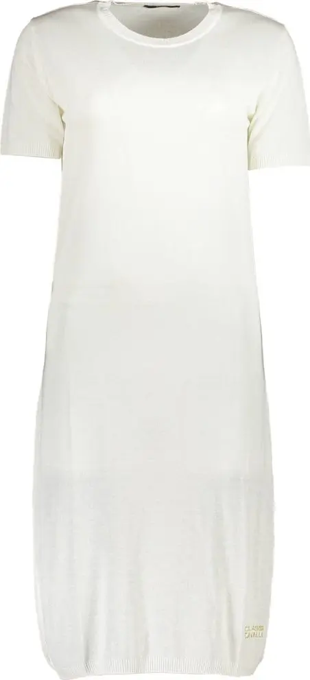 Bianco Viscosa Women Dress