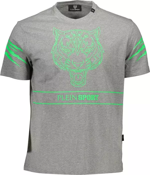 Grigio Cotton Men T-Shirt