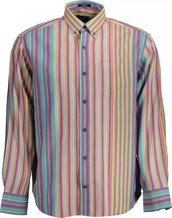 Azzurro Cotton Men Shirt