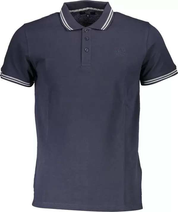 Blu Cotton Men Polo