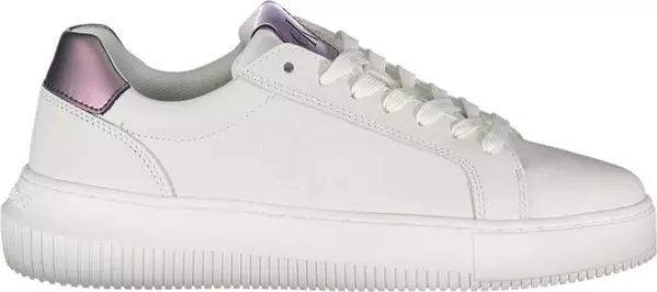 Bianco Leather Women Sneaker