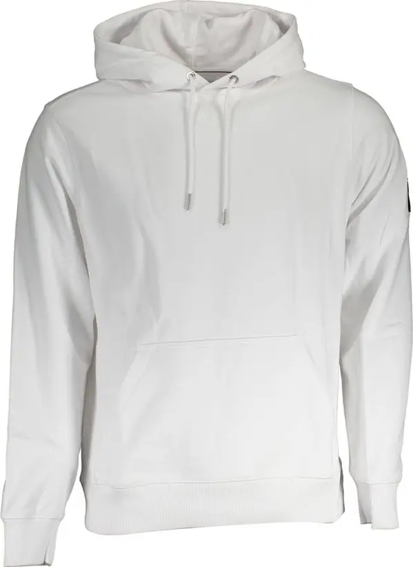 Bianco Cotton Men Sweatshirt