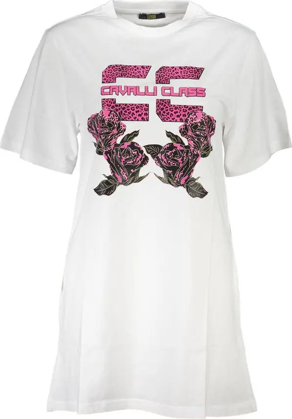 White Cotton Women's Dress