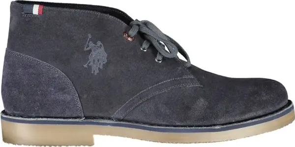 Blue Leather Men's Boot