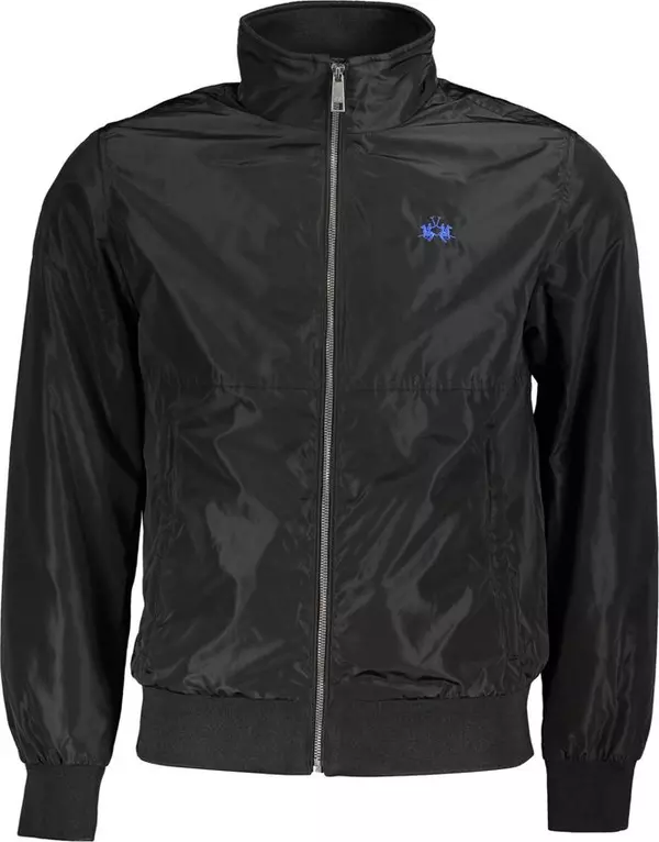 Nero Polyester Men Jacket