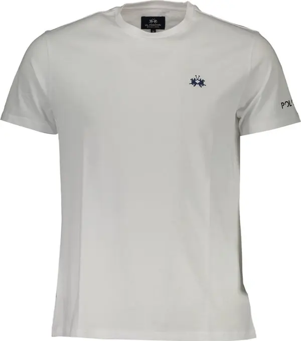 White Cotton Men's T-Shirt